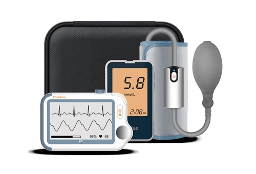 Lepu Checkme Pro Tele health Tragbarer All-in-One-Monitor für Vital zeichen