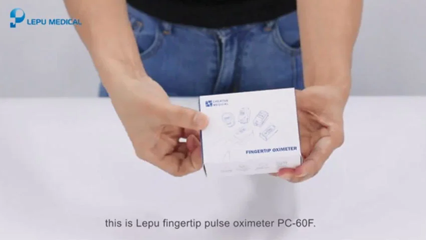 Lepu-Kreative medizinische Fingerring-Oxi meter PC-60F