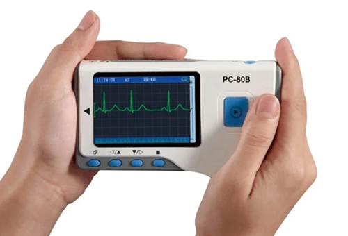 Lepu PC-80B tragbarer EKG-Monitor Leichte EKG-Maschine Hand-Herzfrequenz-Monitor
