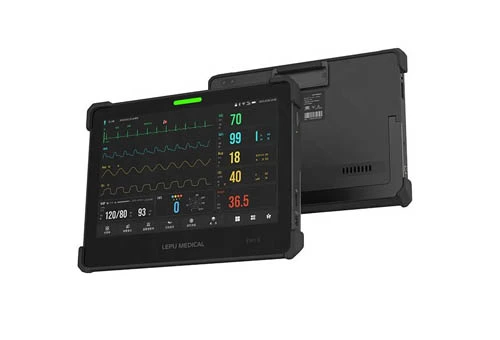Lepu Medical Grade AIView VX Tablet Vital zeichen überwachen Patienten monitor tragbarer Multiparameter-Monitor mit Touchscreen für Krankenhaus klinik und Hausgebrauch